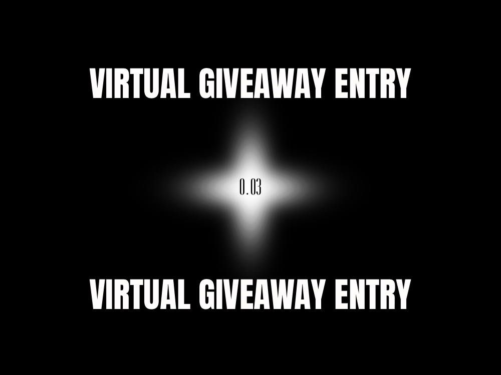 Virtual Giveaway Entry Ticket