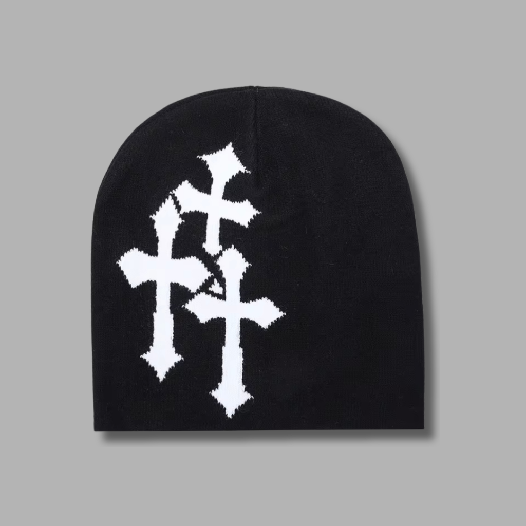 Triple Cross Beanie