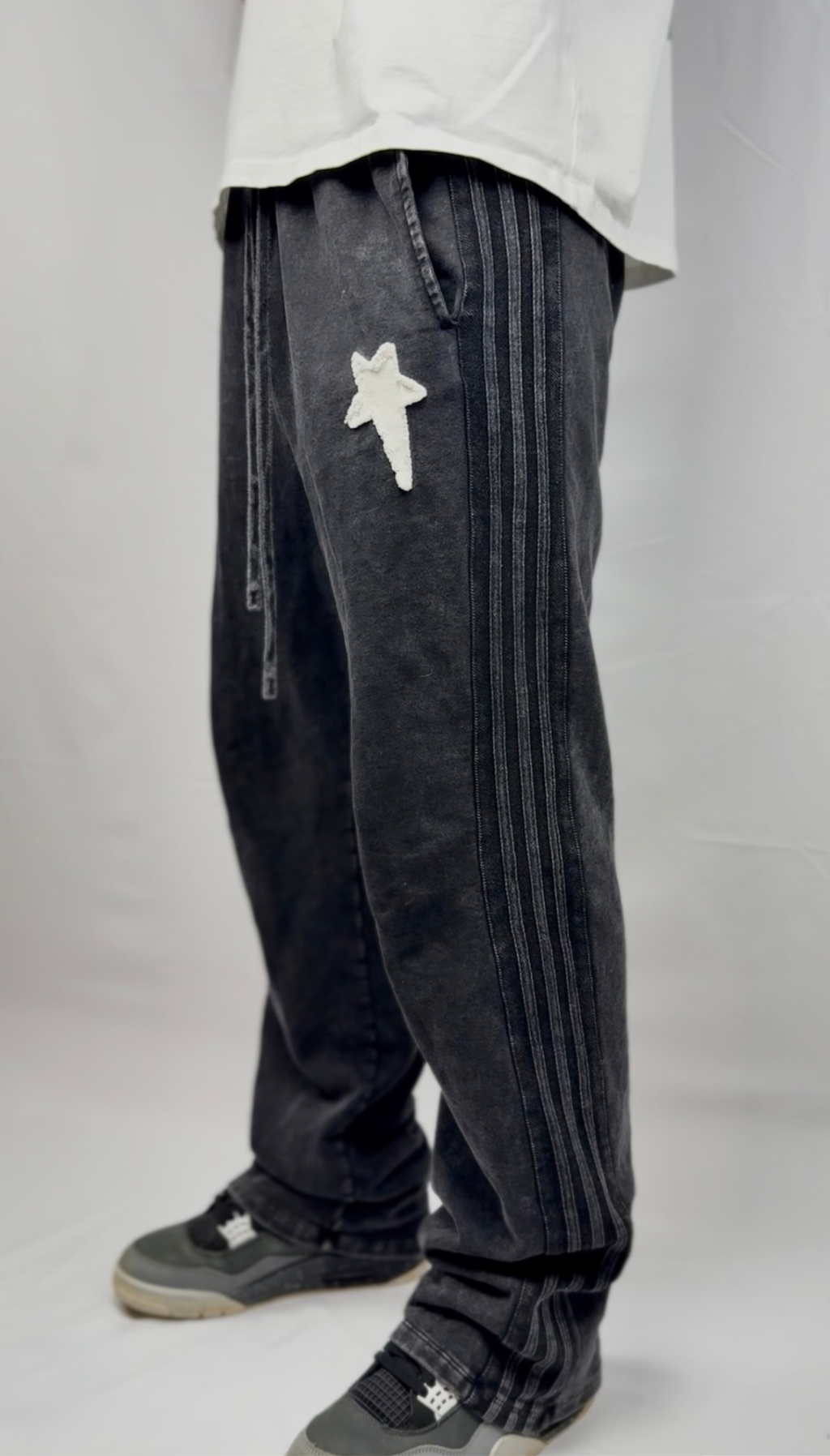 Baggy Acid Washed Sweats