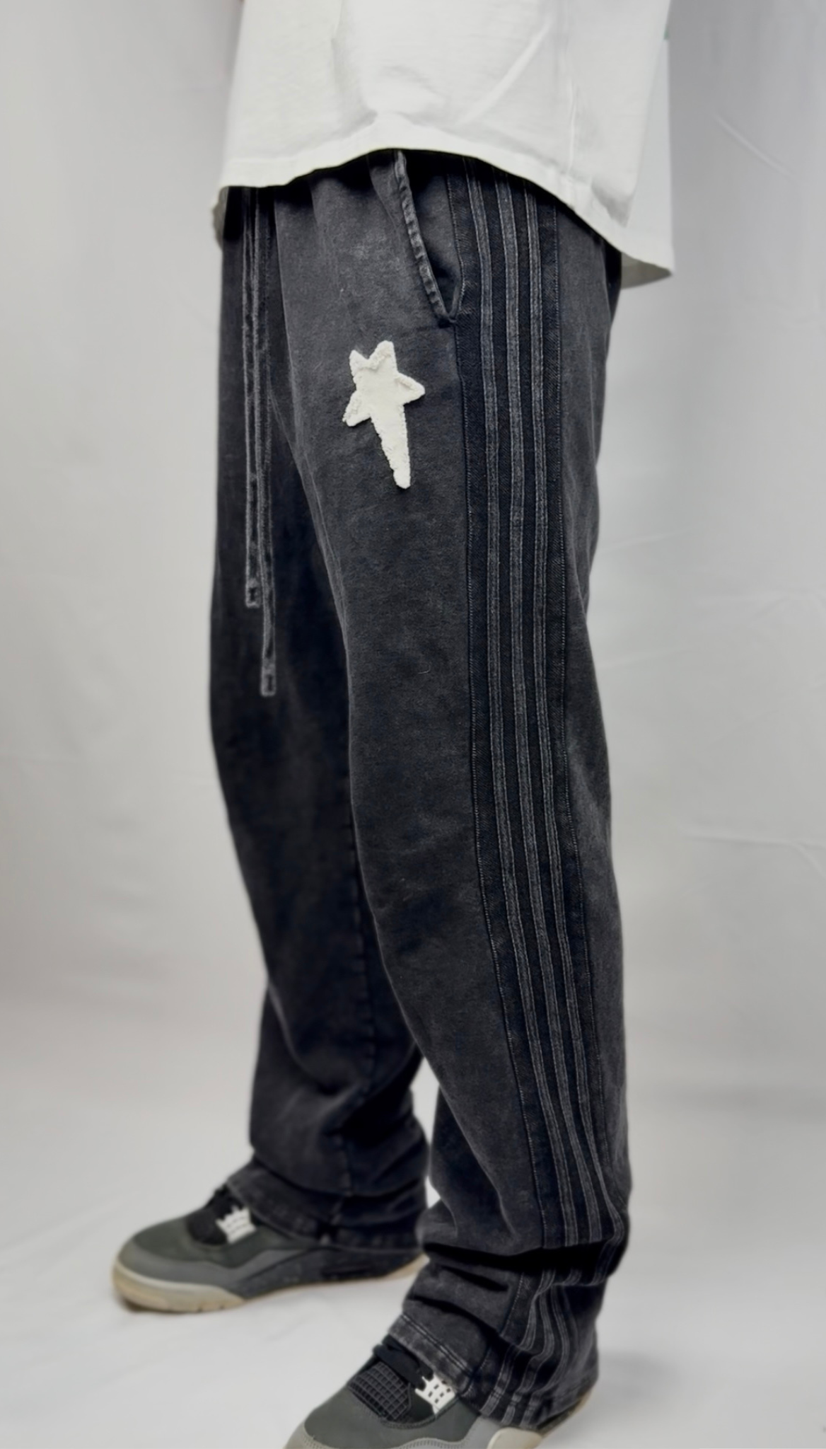 Baggy Acid Washed Sweats